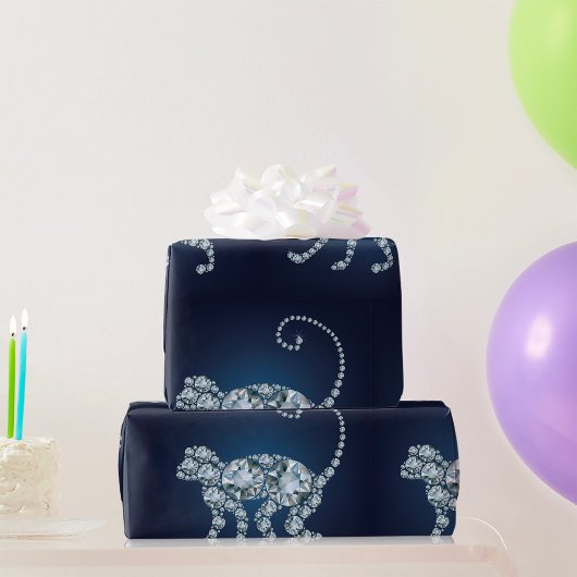 ダイヤモンドモンキー ラッピングペーパー