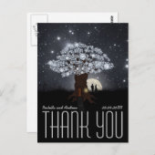ダイヤモンドラブツリー結婚-'s Thank You ポストカード (正面/裏面)