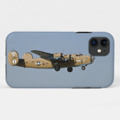 ダイヤモンドリルB-24爆撃機、オシュコシュに着陸 Case-Mate iPhoneケース (裏面(横))