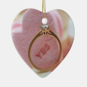 ダイヤモンドリングや輪提案オーナメント セラミックオーナメント (右)