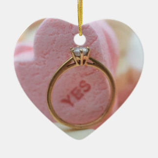 ダイヤモンドリングや輪提案オーナメント セラミックオーナメント