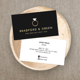 ダイヤモンドリングや輪素晴らし宝石店 名刺