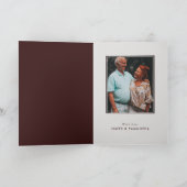 ダイヤモンドリ結婚ボン60周年感謝してい カード (内部)