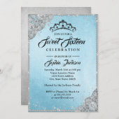 ダイヤモンドレーススパークルブルースイート16 招待状 (正面/裏面)