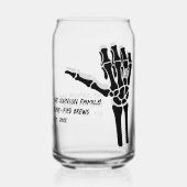 ダイヤモンド付きスケルトンハンドリングや輪 ガラス缶 (裏面)