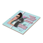 ダイヤモンド及びマルティーニのコースターのタイル タイル (側面)