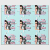 ダイヤモンド及びマルティーニの包装紙 ラッピングペーパー (フラット)