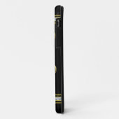 ダイヤモンド及び金ゴールドのハートの花 Case-Mate iPhoneケース (裏面/左)