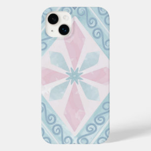ダイヤモンド型の青いパターン Case-Mate iPhone 14 PLUSケース