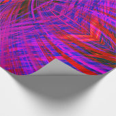 ダイヤモンド型ネオン模様 ラッピングペーパー (角)