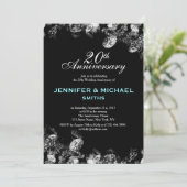 ダイヤモンド婚約記念日の招待状 招待状 (スタンド正面)