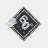 ダイヤモンド婚60周年記念 スタンダードランチョンナプキン (角)