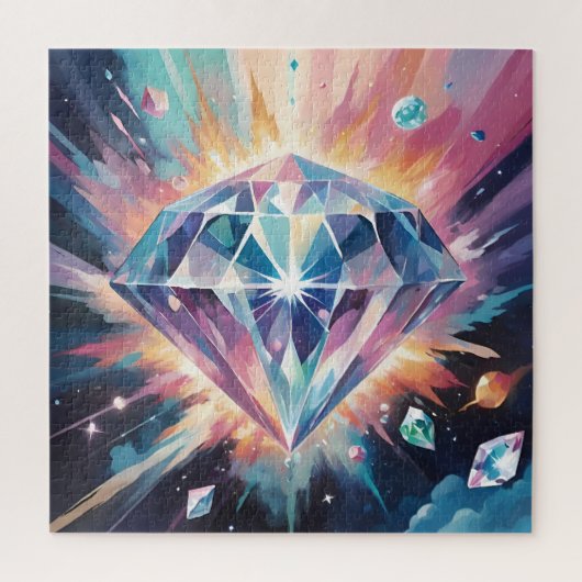 ダイヤモンド宇宙 ジグソーパズル (縦)