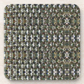 ダイヤモンド宝石のラインストーン コースター (正面)