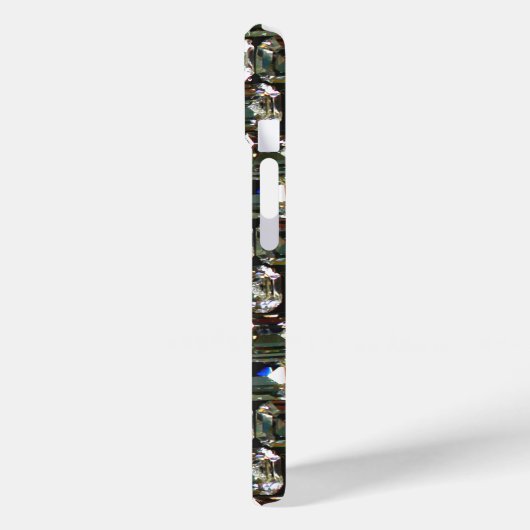 ダイヤモンド宝石のラインストーン Case-Mate iPhoneケース (裏面 / 左)