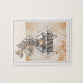 ダイヤモンド寿命 ジグソーパズル (横)