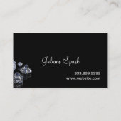 ダイヤモンド専門家ジュエリー金ゴールドシルバー 名刺 (裏面)