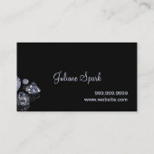 ダイヤモンド専門家ジュエリー金ゴールドシルバー 名刺 (裏面)