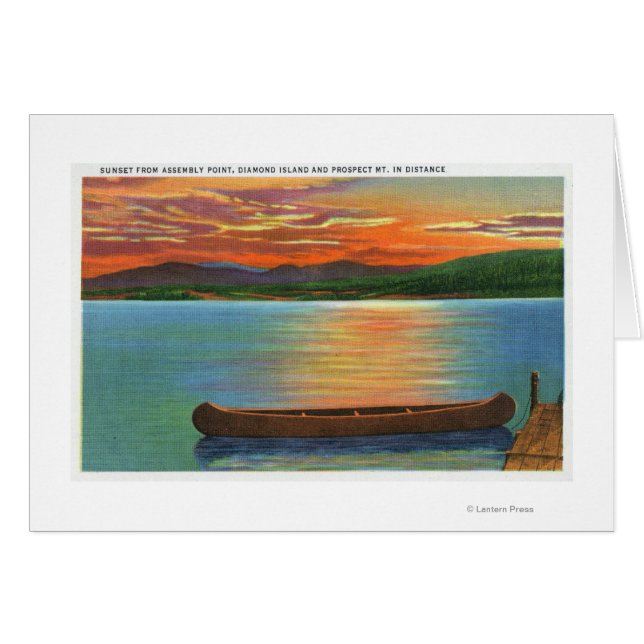 ダイヤモンド島、プロスペクト山 (正面横)