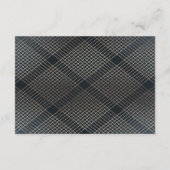 ダイヤモンド幾何学ネイビーゴールドギャツビー受付カード エンクロージャーカード (裏面)