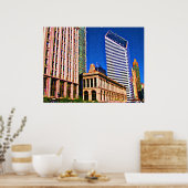 ダイヤモンド建物 ポスター (キッチン)