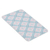 ダイヤモンド形の青い模様 マグネット (右側)