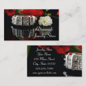 ダイヤモンド指輪の時計屋の名刺 名刺 (正面/裏面)