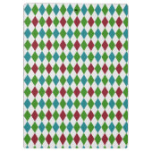 ダイヤモンド数々のグリッター クリップボード (裏面)