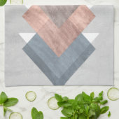 ダイヤモンド整列I キッチンタオル (折り畳み)