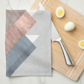 ダイヤモンド整列I キッチンタオル (四つ折り)