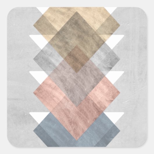 ダイヤモンド整列I スクエアシール (正面)