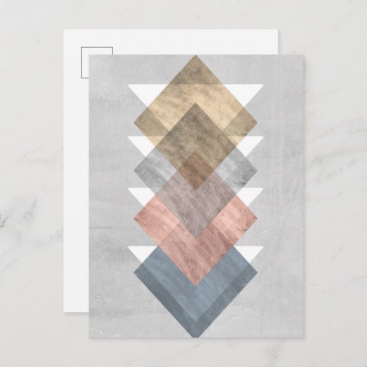 ダイヤモンド整列I ポストカード (正面/裏面)