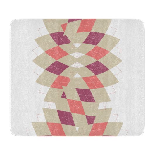 ダイヤモンド旋回パターン カッティングボード (正面)