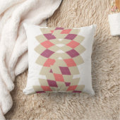 ダイヤモンド旋回パターン クッション (ブランケット)