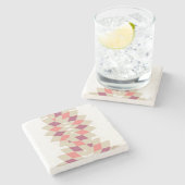 ダイヤモンド旋回パターン ストーンコースター (横)