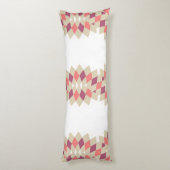 ダイヤモンド旋回パターン ボディピロー (裏面 (縦))