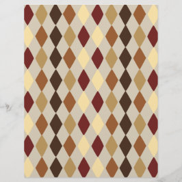 ダイヤモンド柄スクラップブッキングペーパー