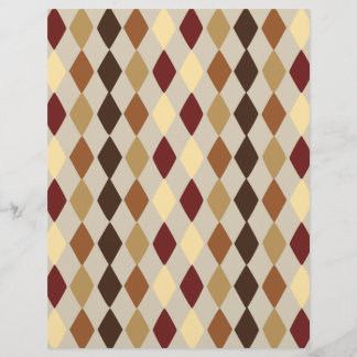 ダイヤモンド柄スクラップブッキングペーパー