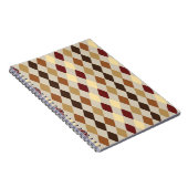 ダイヤモンド柄ノート ノートブック (右側)