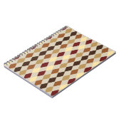 ダイヤモンド柄ノート ノートブック (左側)