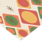 ダイヤモンド楕円スターバスト数々のカラー ショートテーブルランナー (コーナー)