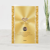 ダイヤモンド真珠パーソナライズされた、88誕生日カード カード (裏面)