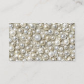 ダイヤモンド真珠ブライダルシャワー花嫁のレシピ エンクロージャーカード (裏面)