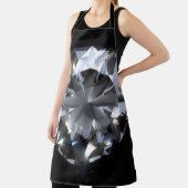 ダイヤモンド石：黒い宇宙の輝き。 エプロン (インサイチュ)