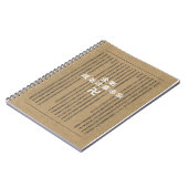 ダイヤモンド経本ノート ノートブック (左側)