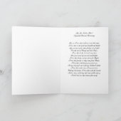 ダイヤモンド結婚のグリーティングカード カード (内部)