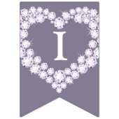 ダイヤモンド結婚の60周年記念のカスタム写真 バンティングフラッグ (第2の旗)