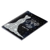 ダイヤモンド結婚ブライダルシャワーのドレス未来のミセス ノートブック (左側)