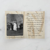 ダイヤモンド結婚60周年エレガント カード (内部)