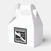 ダイヤモンド結婚60周年伝統的 フェイバーボックス (正面サイド)